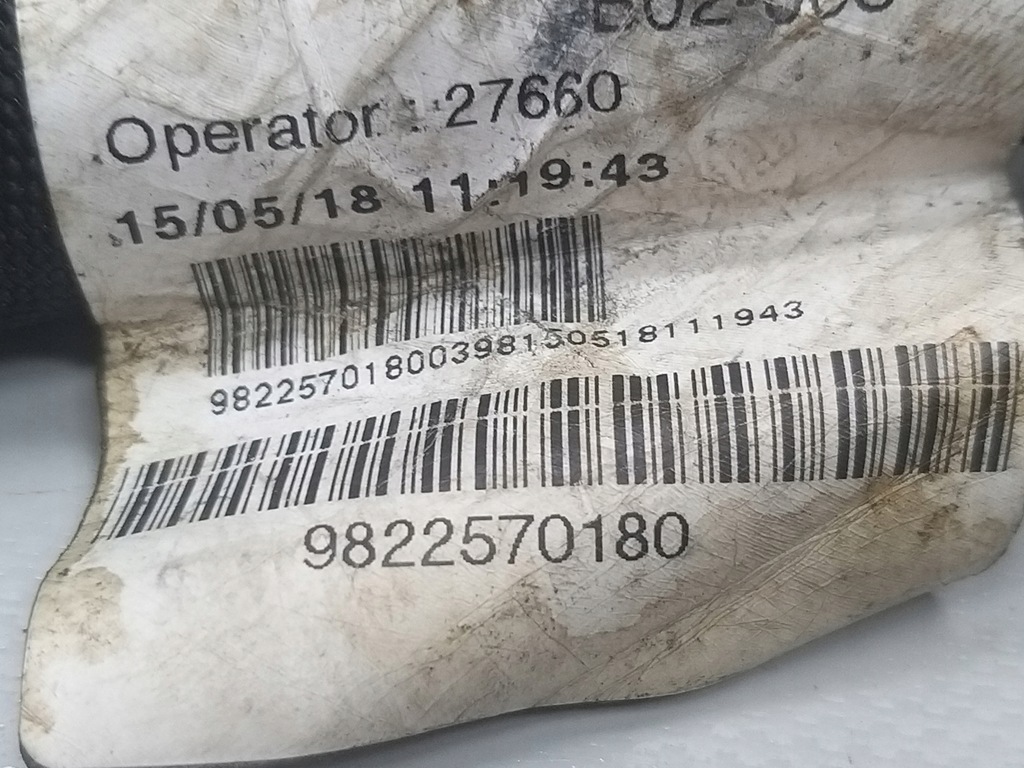 фото №12, Джгут електропроводка двигуна 8 1.6 thp 225km 5g06 citroen ds7 3008 9822570180