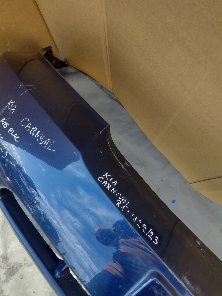 фото №12, Бампер передний kia carnival i 02-05