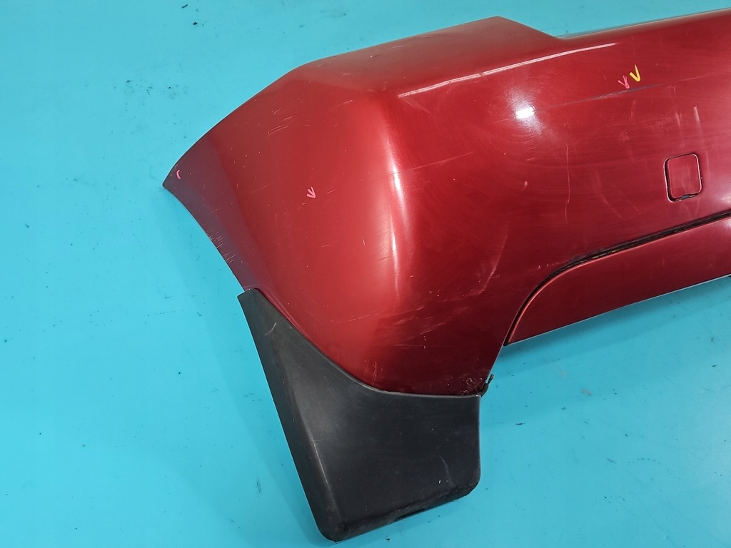 фото №11, Бампер задняя citroen c2 05-08 красный ekqd hb 3d