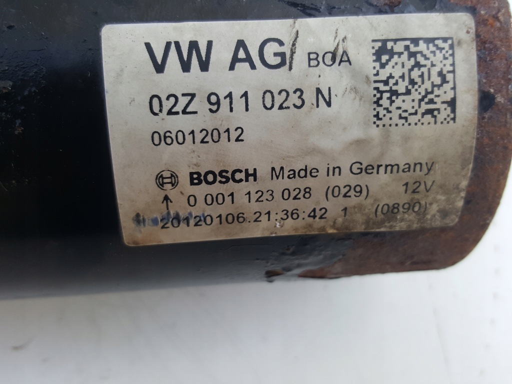 фото №4, Skoda fabia ii 1.6 tdi cay 02z911023n стартер