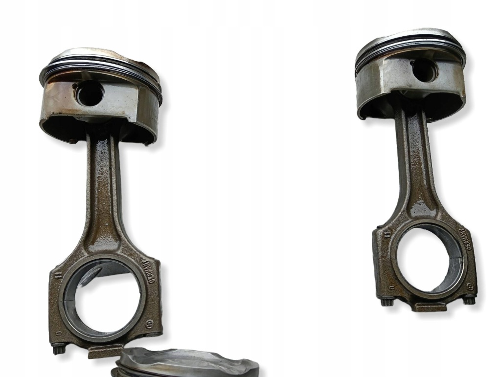 фото №10, Поршни с шатунами 6szt porsche cayenne 4.5 v8 turbo 2004