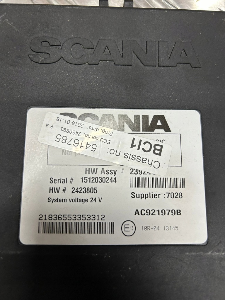 фото №2, Блок управления модуль надстройка bci scania r