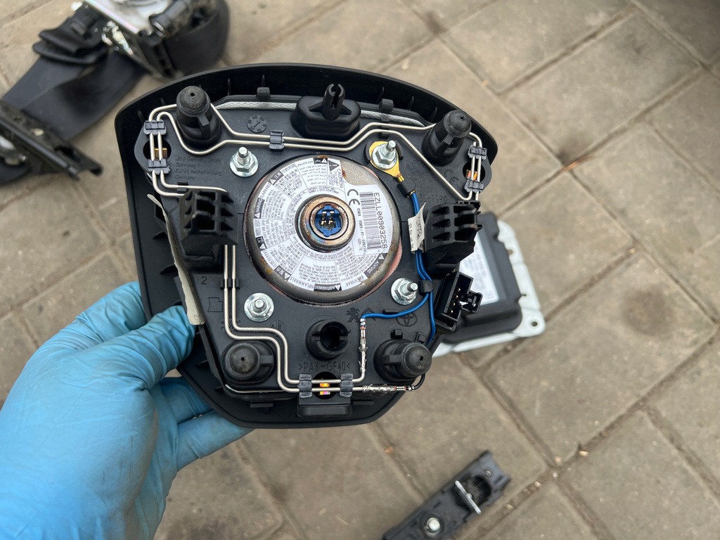 фото №8, Opel vivaro c 2,0 jumpy scudo консоль приборная панель подушка безопасности ремни подушка модуль kpl