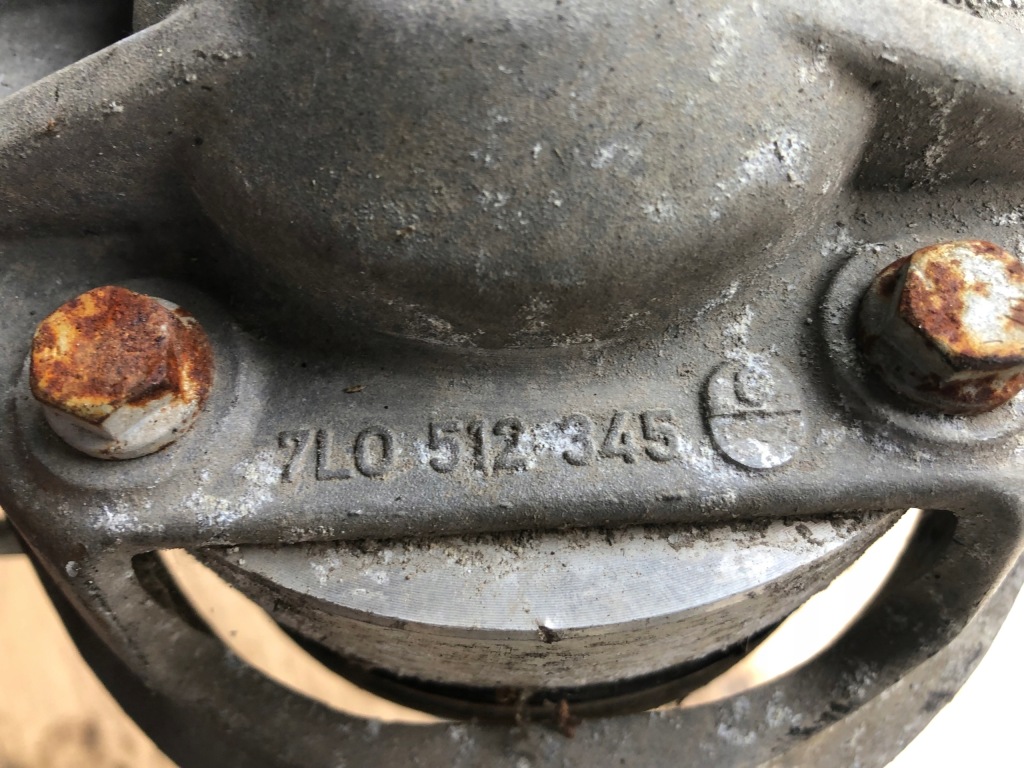 фото №8, Амортизатор левый задняя vw touareg 7l0512345