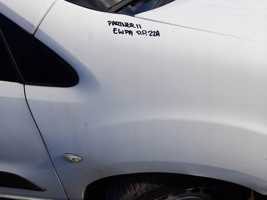 фото №12, Peugeot partner ii крыло правый перед передний ewpa