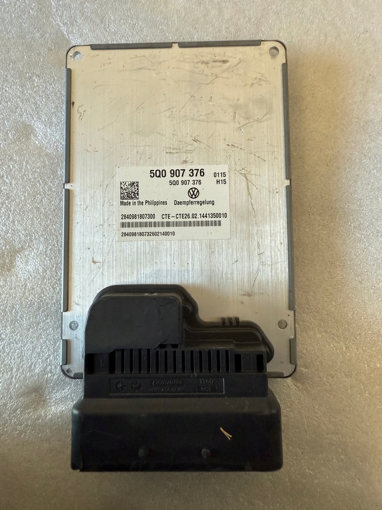 фото №1, Блок управления подвеска vw golf vii 5q0907376....