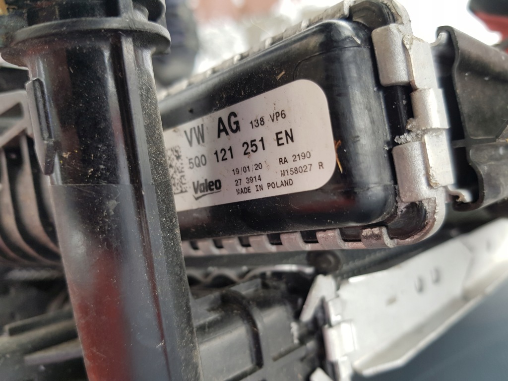 Радіатор води рідина vw skoda octavia 5q0121251en Недорого