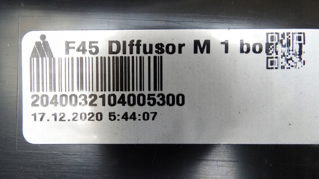 фото №8, Bmw f45 диффузор накладка бампера задняя 8057912