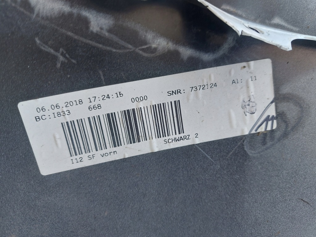 фото №13, Bmw i8 i12 бампер перед передний