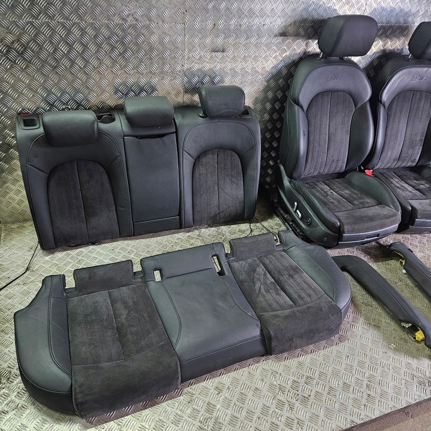 фото №5, Audi rs6 c7 4g s6 a6 c7 s line competition сиденья заднее сиденье alcantara kombi