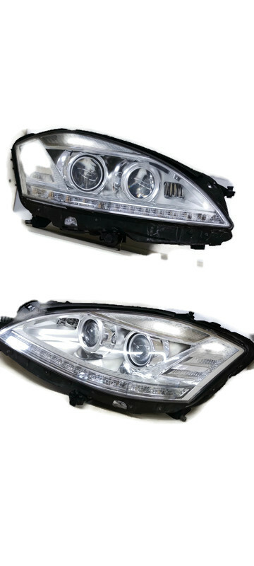 фото №13, Mercedes w221 лампа права передня ксенон lift uk