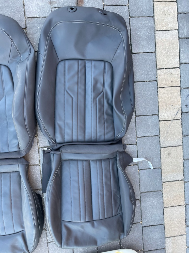 фото №7, Audi a6 a7 сидіння оббивка шкіра