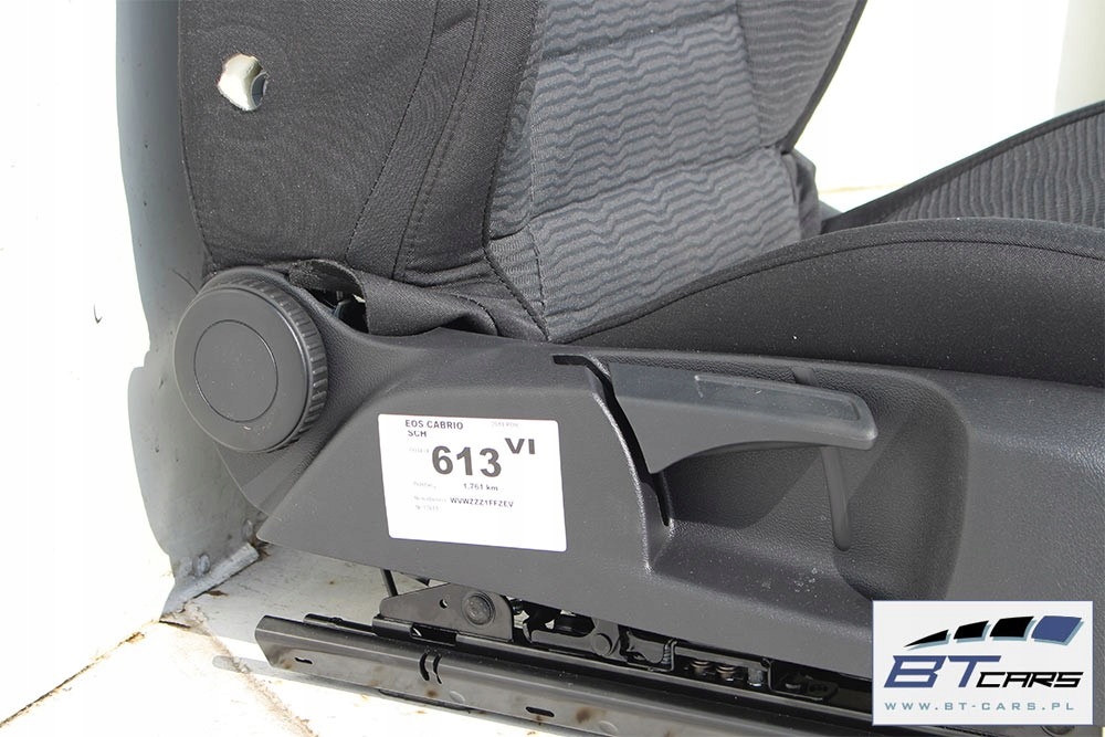 фото №13, Vw eos сидіння комплект сидінь сидіння сидіння сидіння оббивка 1q 1q0 велюр