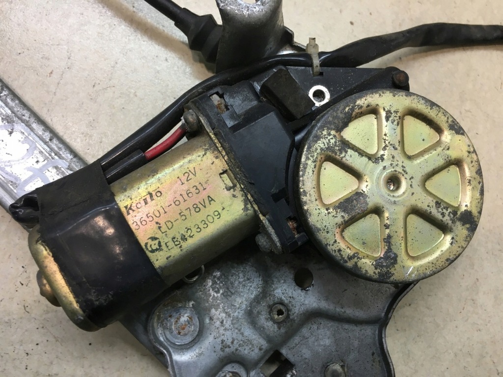 фото №5, Підйомник скло лівий задня mazda 626 iv ge 2 pin