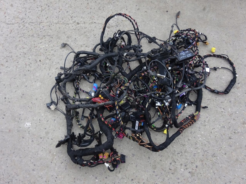 фото №1, Audi a3 8p 8p3 3d 1.9 tdi bls lift 08-12 жгут электрическая салона