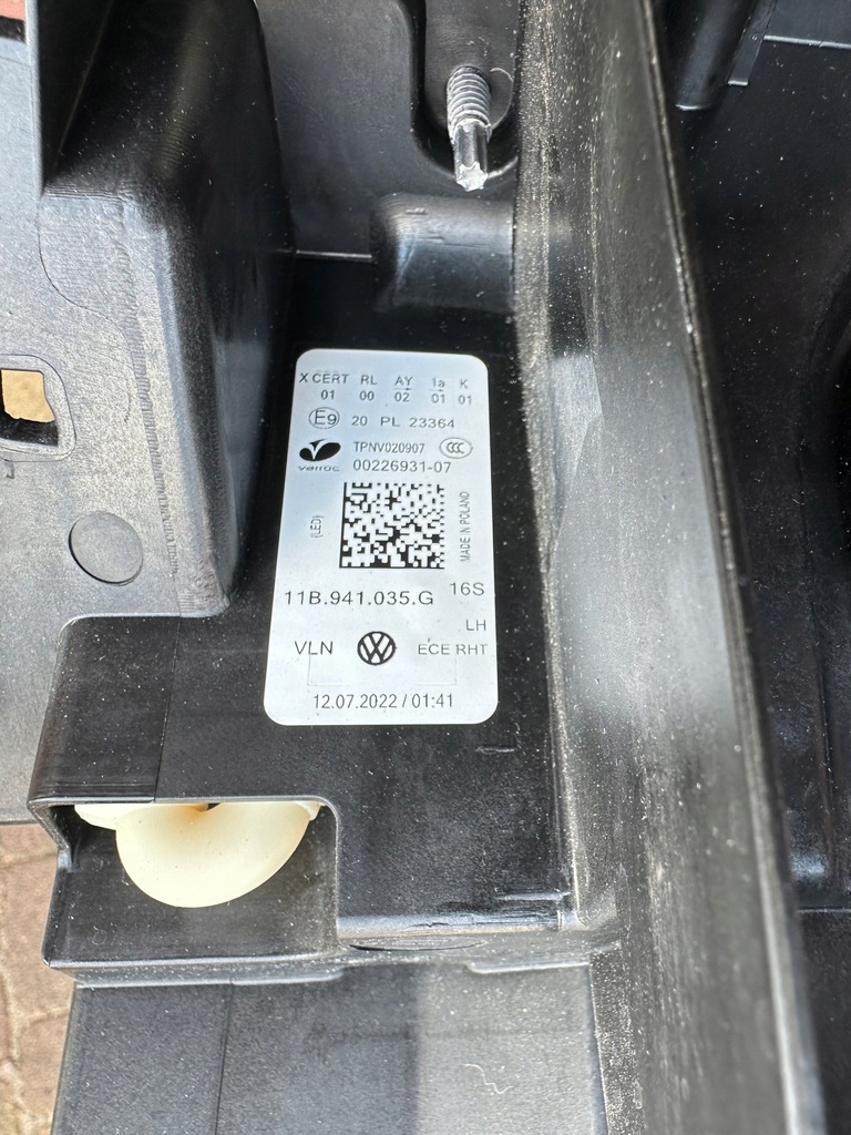 фото №6, Vw id4 лампа ліва full led idealna