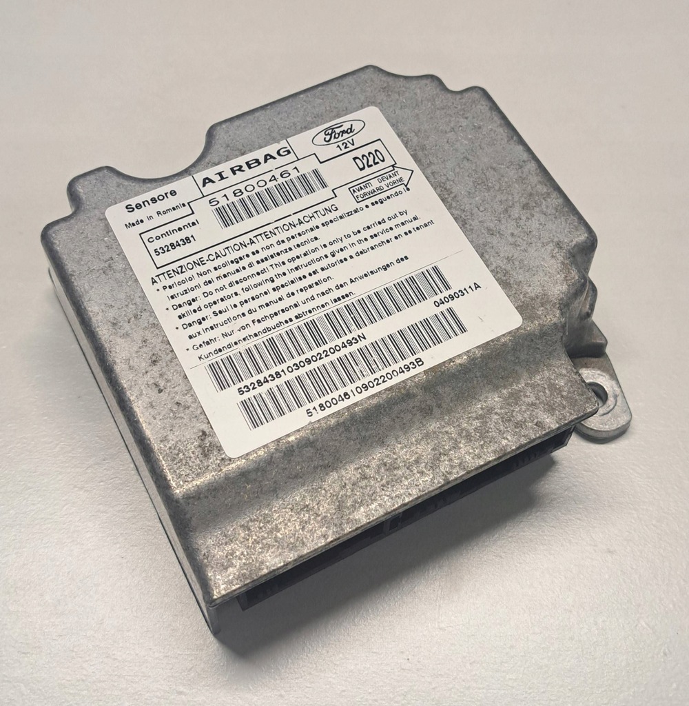 фото №1, Ford ka датчик модуль подушок подушка безпеки 51800461