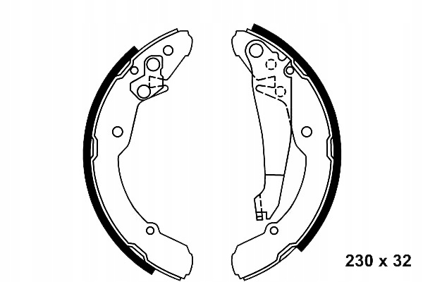 фото №1, Ate гальмівні колодки гальмівні kpl. задня seat inca