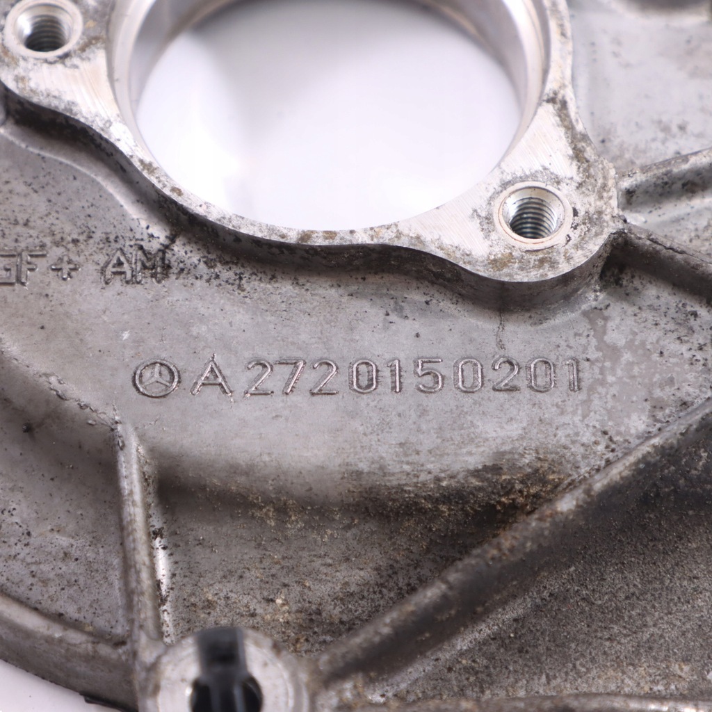 фото №12, Mercedes c219 m272 защита корпус распределительного вала левая a2720150201