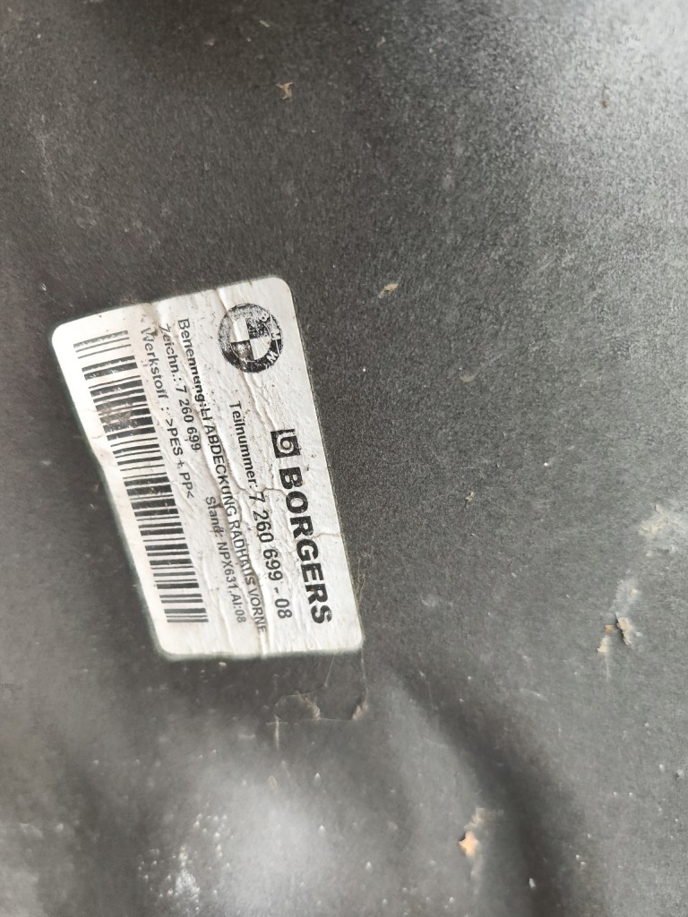 Подкрылок перед левая bmw f30 7260725 7260699 Киев