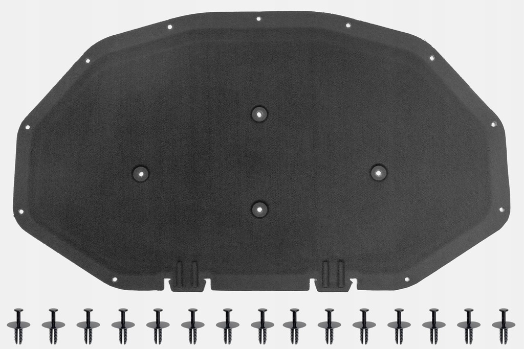 фото №11, Оригінальна шумоізоляція капот bmw x3 f25 f26