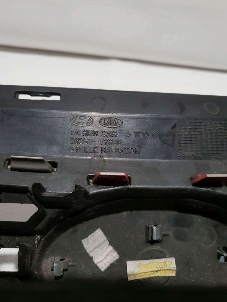 фото №8, Kia picanto ii sport 11-14 решётка радиатора решётка радиатора перед