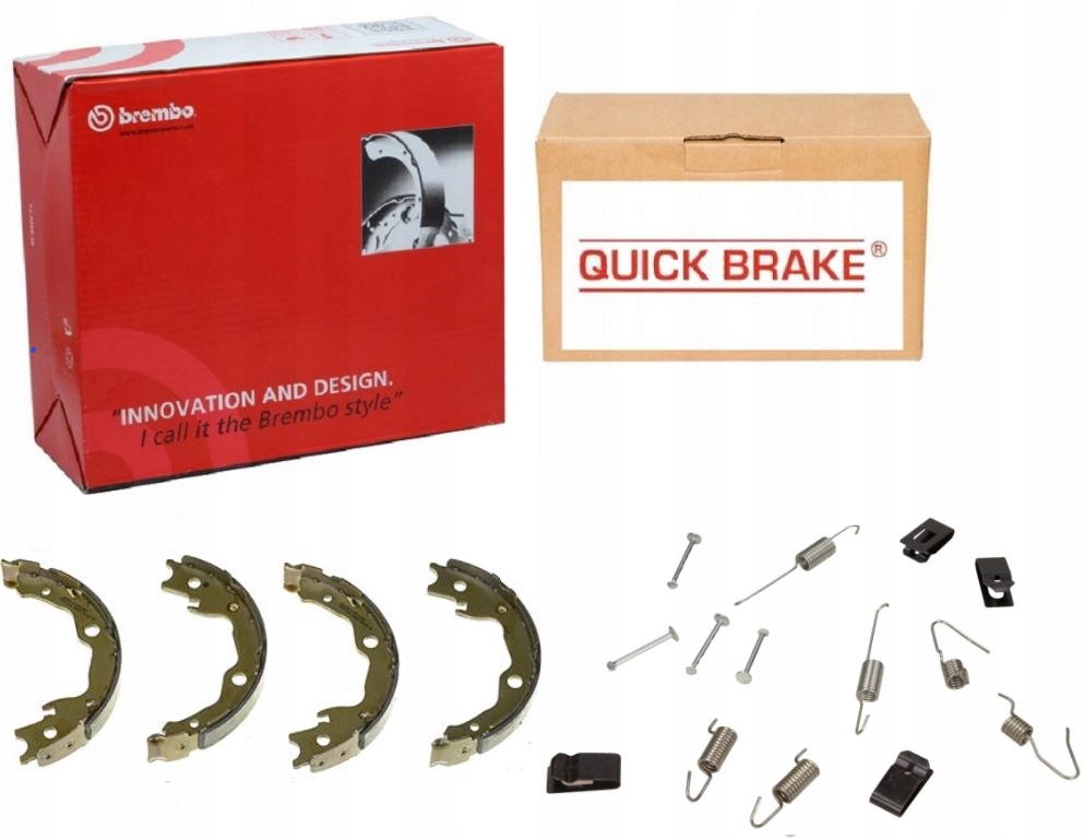 фото №1, Тормозные колодки+ пружины nissan tiida pulsar x-trail ii