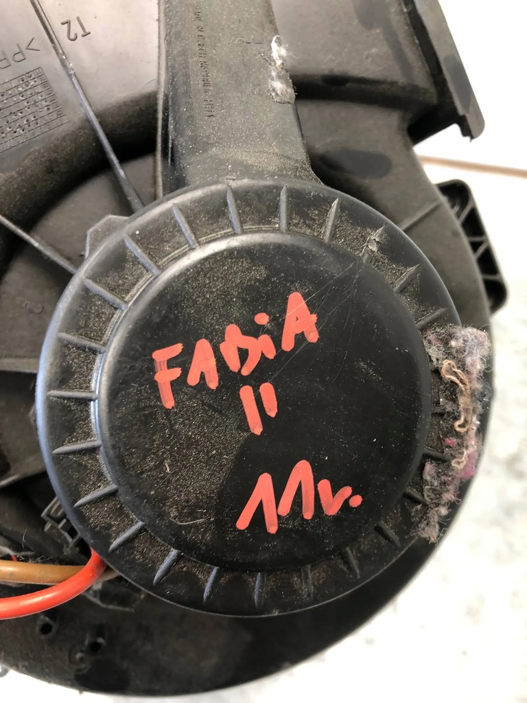 фото №5, Повітродувка вентилятор skoda fabia ii 6q1819015j