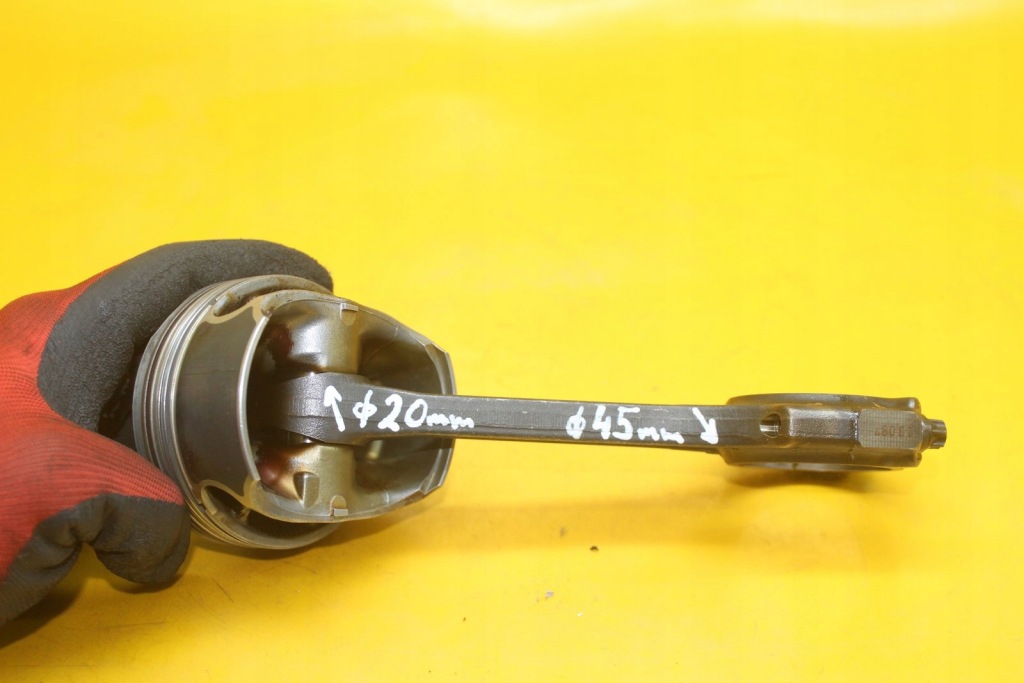 Поршень шатун шатун mercedes w117 w176 cla 1.6 cgi 270 910 a2701617 в Украине