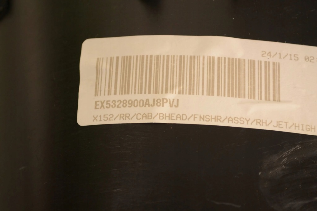 Jaguar f-type 2015 інше частини салону автомобіля Зі Шроту