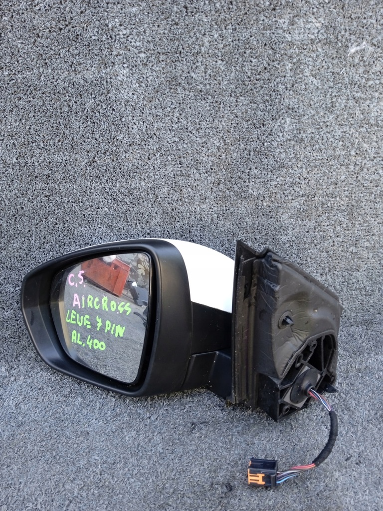 фото №1, Зеркало левая citroen c5 aircross 7 pin