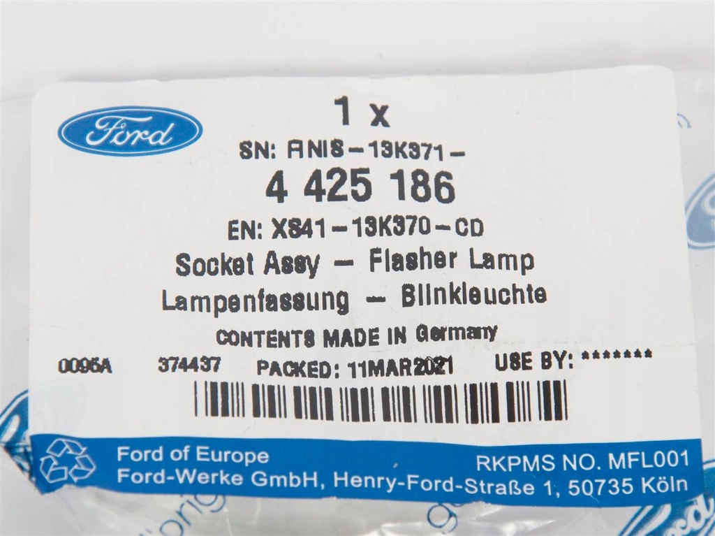 фото №11, Разъём лампочка 2 włóknowej focus mk1/ mk2 _