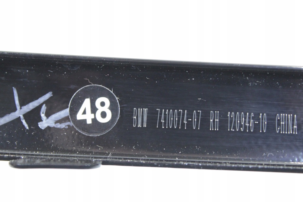 Оригинальный номер молдинг стекло боковой правый  задний  shadowline bmw g01 x3 f97 x3m с Разборки
