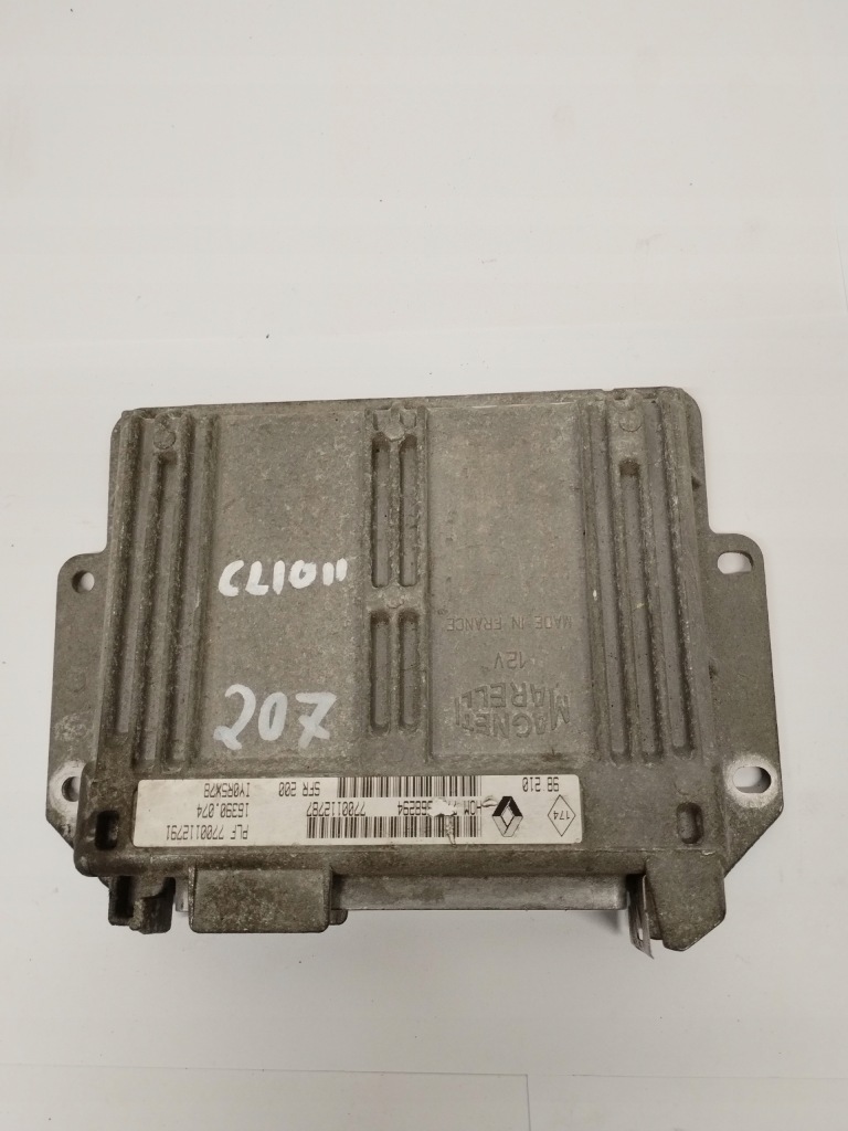 фото №1, Бортовой компьютер блок управления двигателя renault clio 7700112791