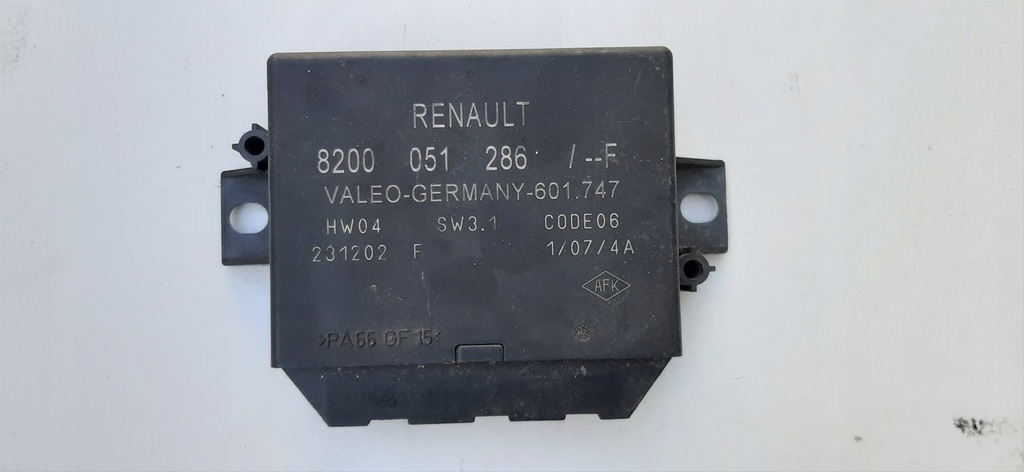 фото №2, Модуль паркування pdc renault laguna ii espace iv