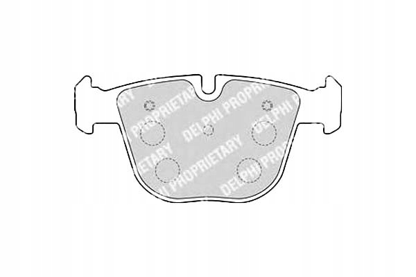 фото №1, Delphi гальмівні колодки гальмівні bentley continental bmw 1