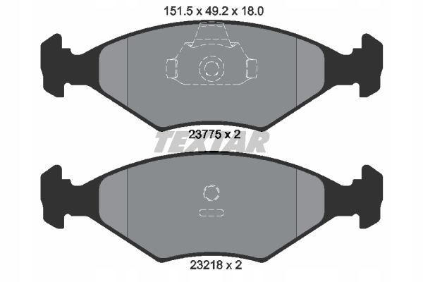 фото №2, Тормозные диски тормозные колодки перед textar fiat palio weekend
