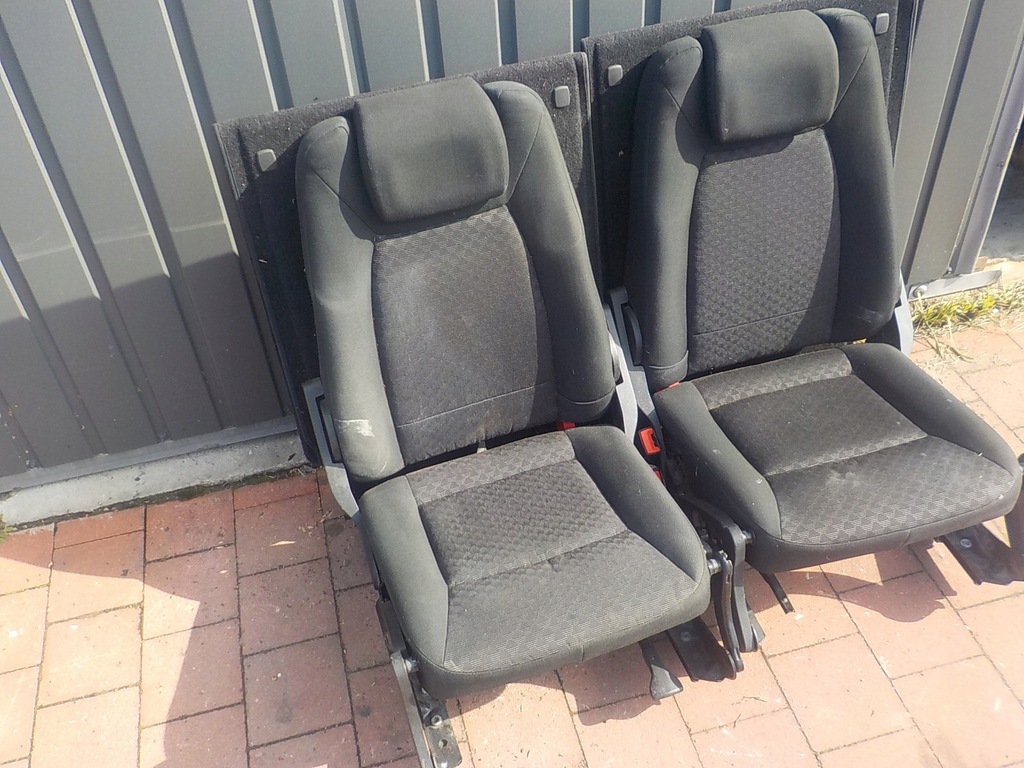 фото №14, Ford galaxy mk3 сиденья заднее сиденье 7 человек комплект