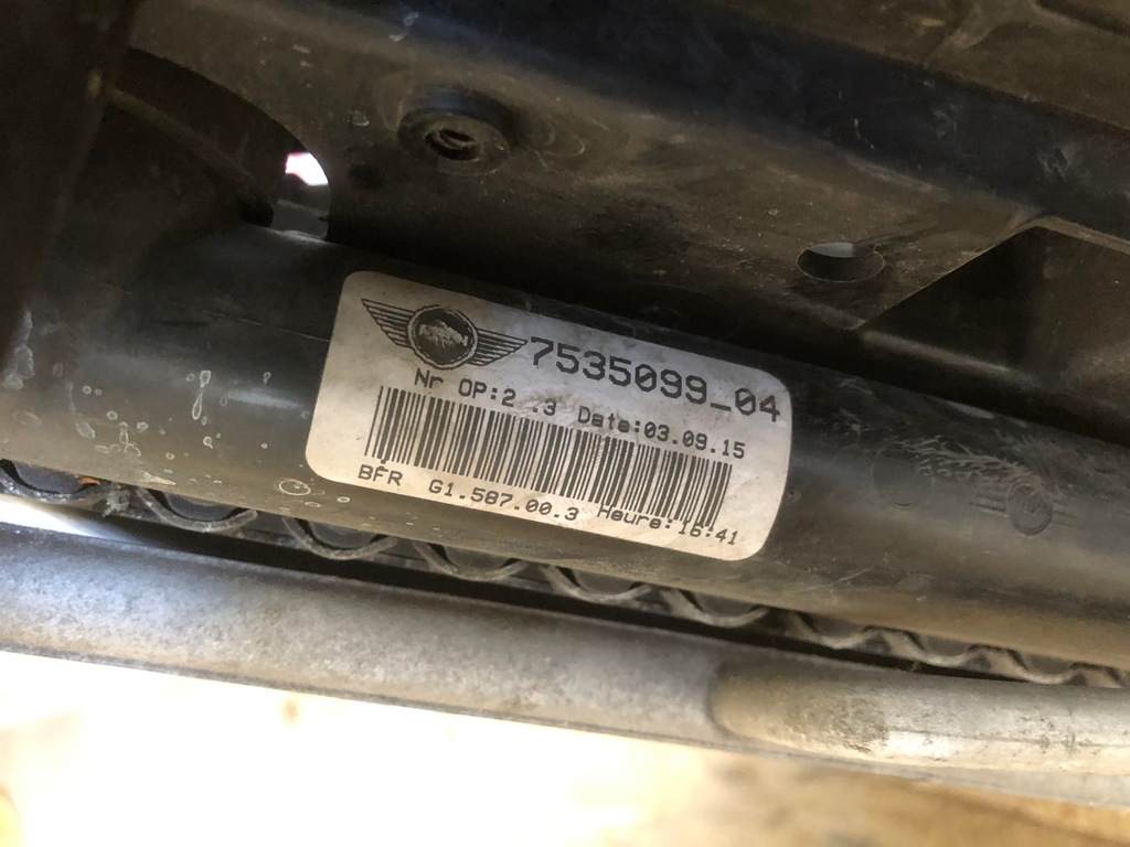 фото №10, Pas передний радиатор mini r56