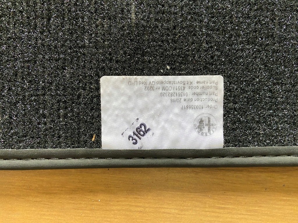 фото №3, Коврики alfa romeo stelvio qv quadrifoglio