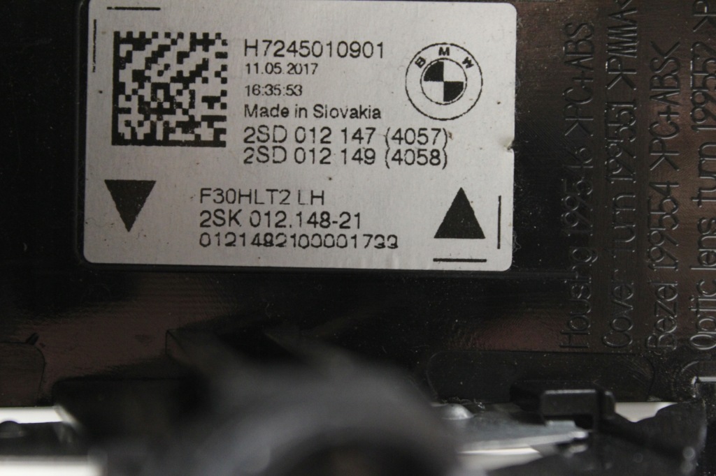 фото №9, Bmw 3 f30 lift m-performance лампа задняя левая led