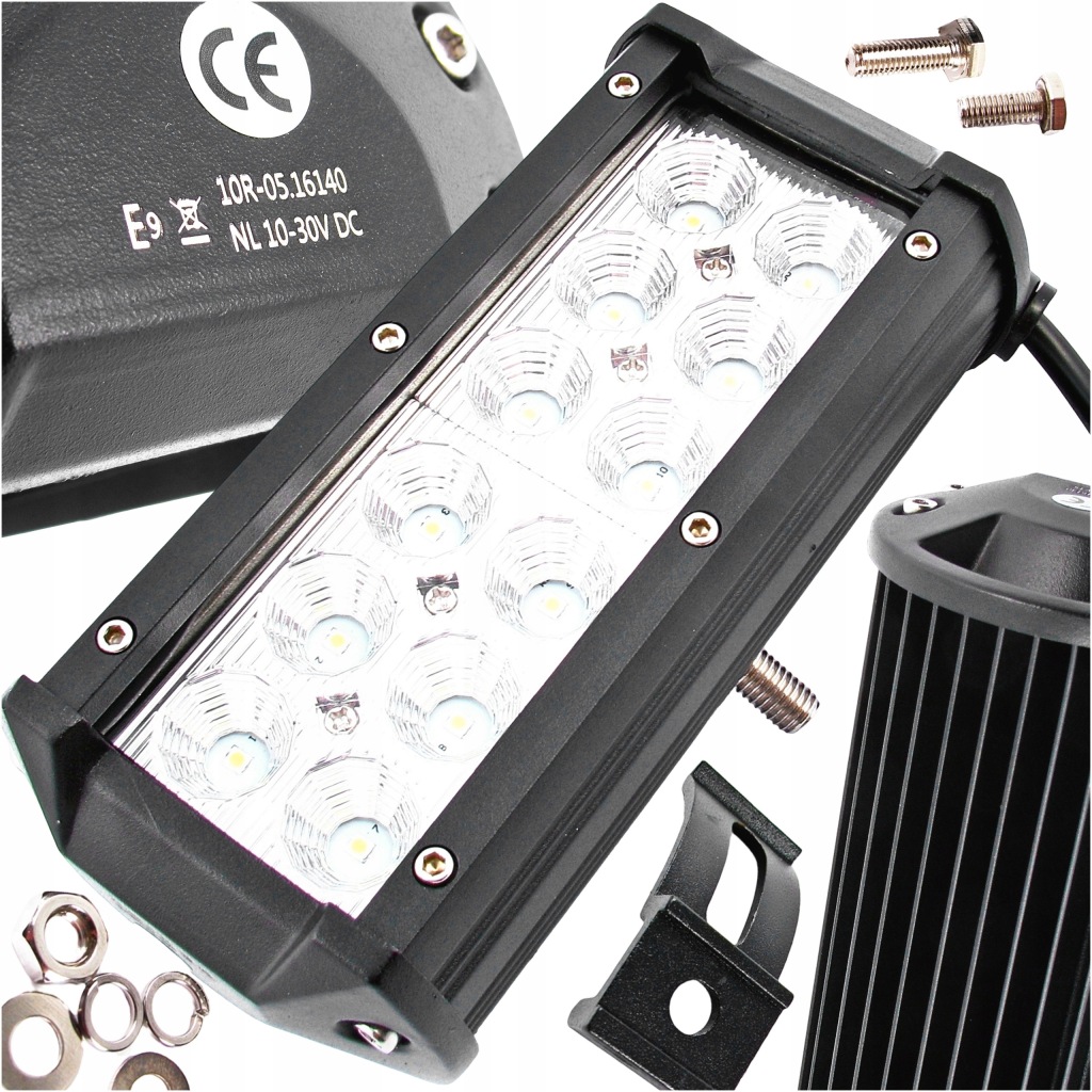 Купити Фара робоча панель led 12v 24v протитуманна фара 36w ip67 фара гомологація