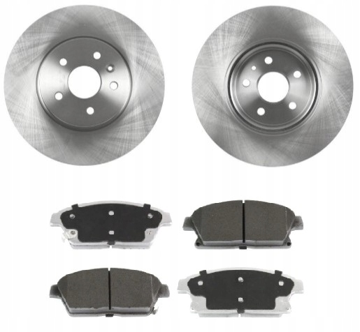 фото №1, Тормозные диски + тормозные колодки перед opel mokka chevrolet trax