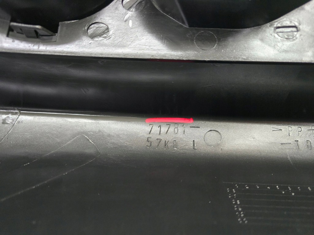 фото №11, Решётка решётка радиатора бампера suzuki swift iii 3 mk6 sport 06- левая перед