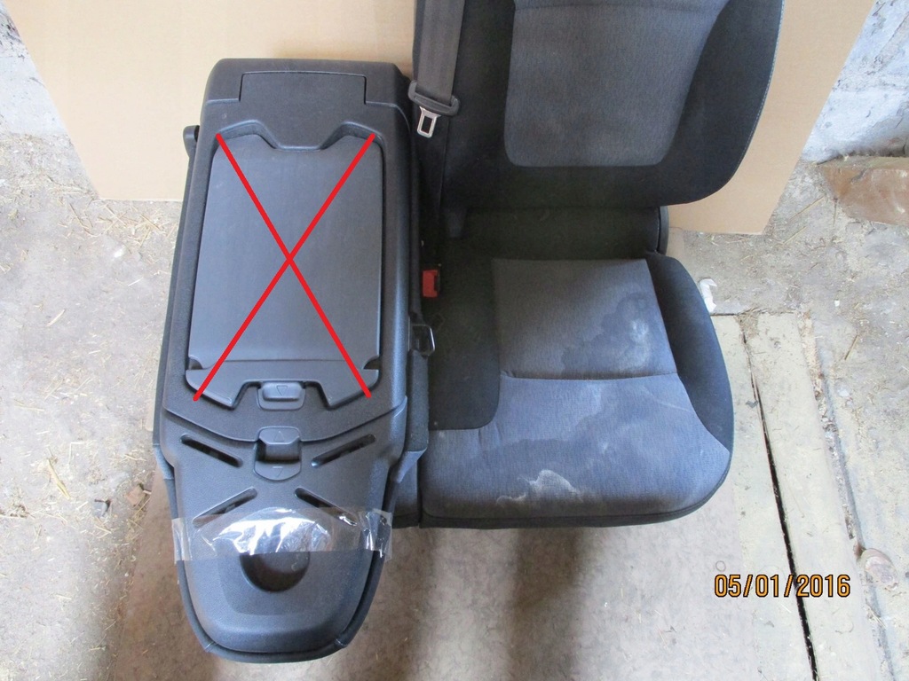 фото №7, Заднє сидіння подвійний ліва renault trafic iii