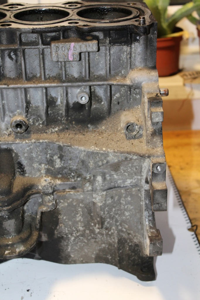 фото №7, Блок двигателя блок двигателя toyota 1.4 d4d 1nd yaris ii auris i corolla e12 e15