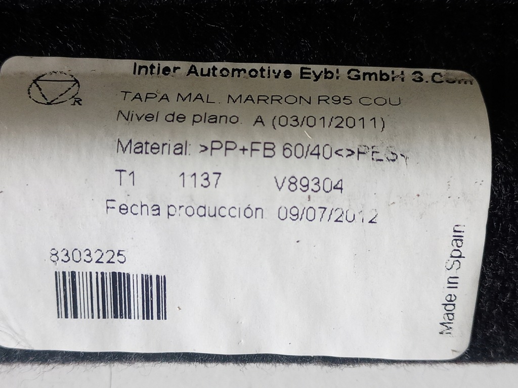 фото №4, Чехол бардачка шторка renault grand scenic iii