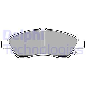 фото №2, Тормозные колодки тормозные delphi do venucia r50 1.6