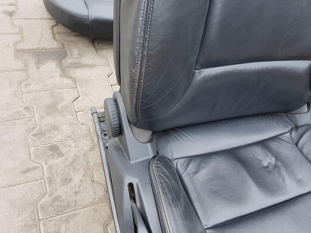 фото №6, Audi a3 8p 04-12r сиденья кожаный заднее сиденье 5d sportback