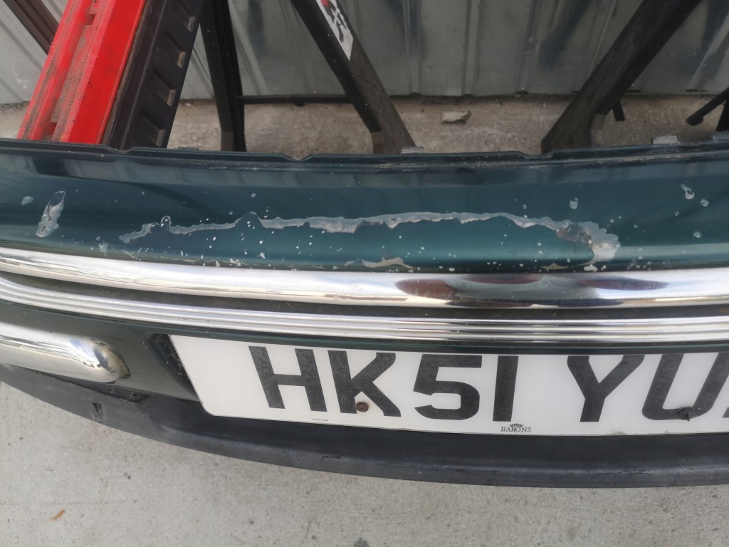 фото №7, Бампер перед mini r50 r52 01-04 przedlift 895/6 british racing green